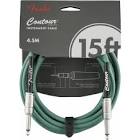 FENDER CONTOUR 15’ CABLE SHERWOOD GREEN 4,5M
