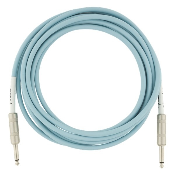 FENDER ORIGINAL CABLE 15FT 4,5M DAPHNE BLUE