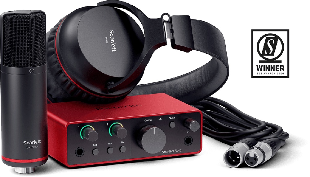 Focusrite Scarlett Solo Studio (4ᵉ génération)
