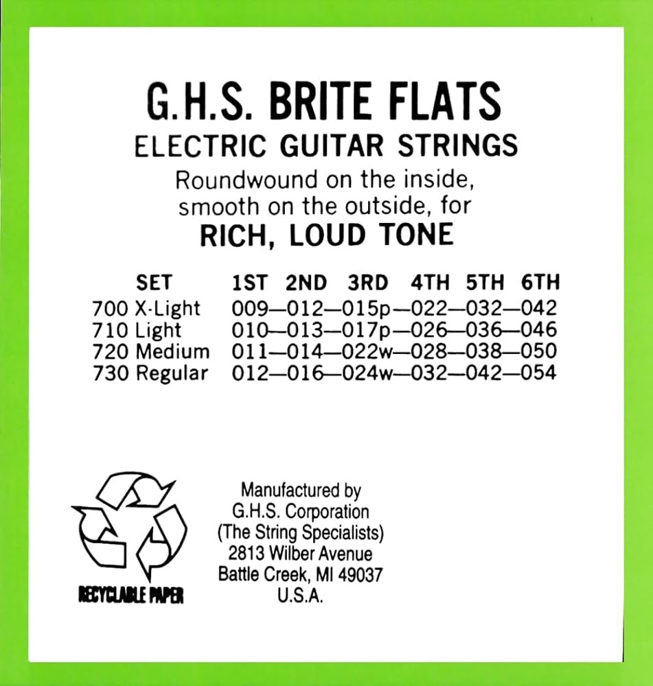 GHS 720 Brite Flats Medium 11-50 FILE PLAT