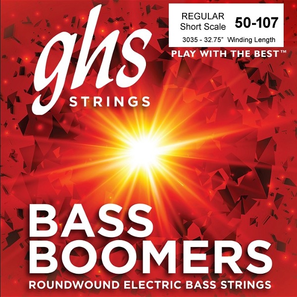 GHS Bass Boomers Short Scale Regular 50‑107