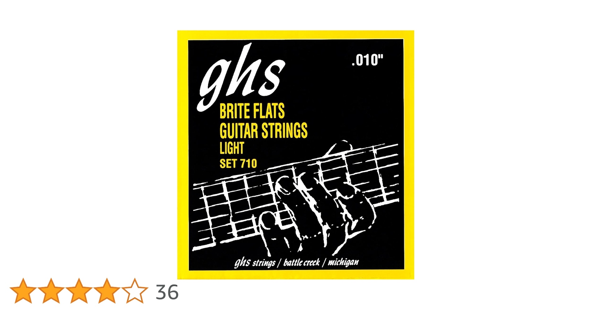 GHS Brite Flats 710 Light 10‑46 FILE PLAT