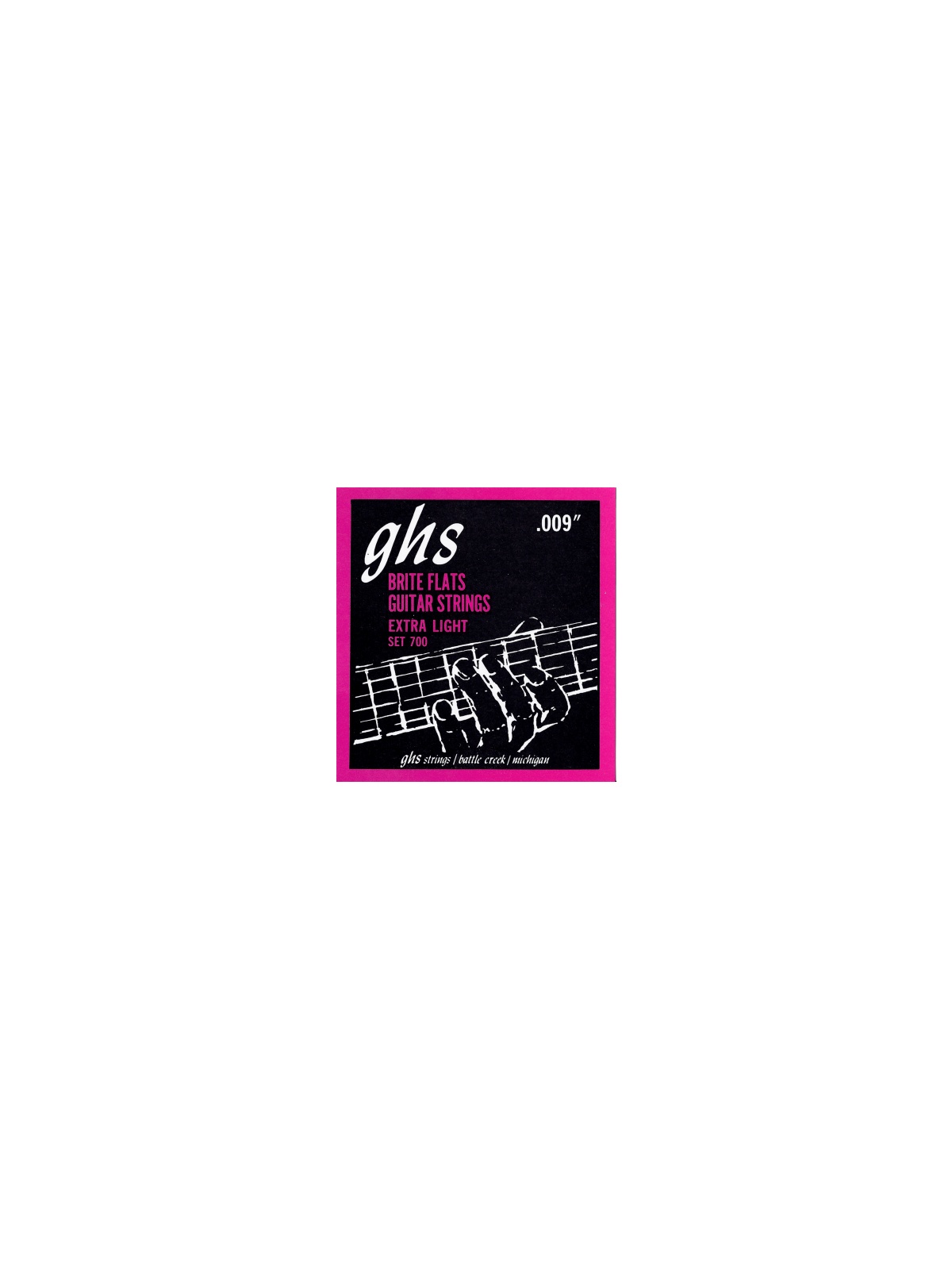 GHS Brite Flats Extra Light 9-42 FILE PLAT