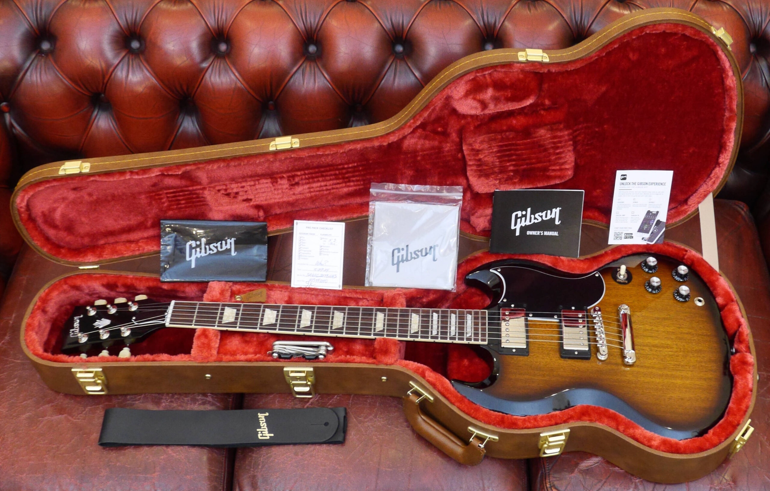 Gibson SG Standard ’61 Tobacco Sunburst Perimeter