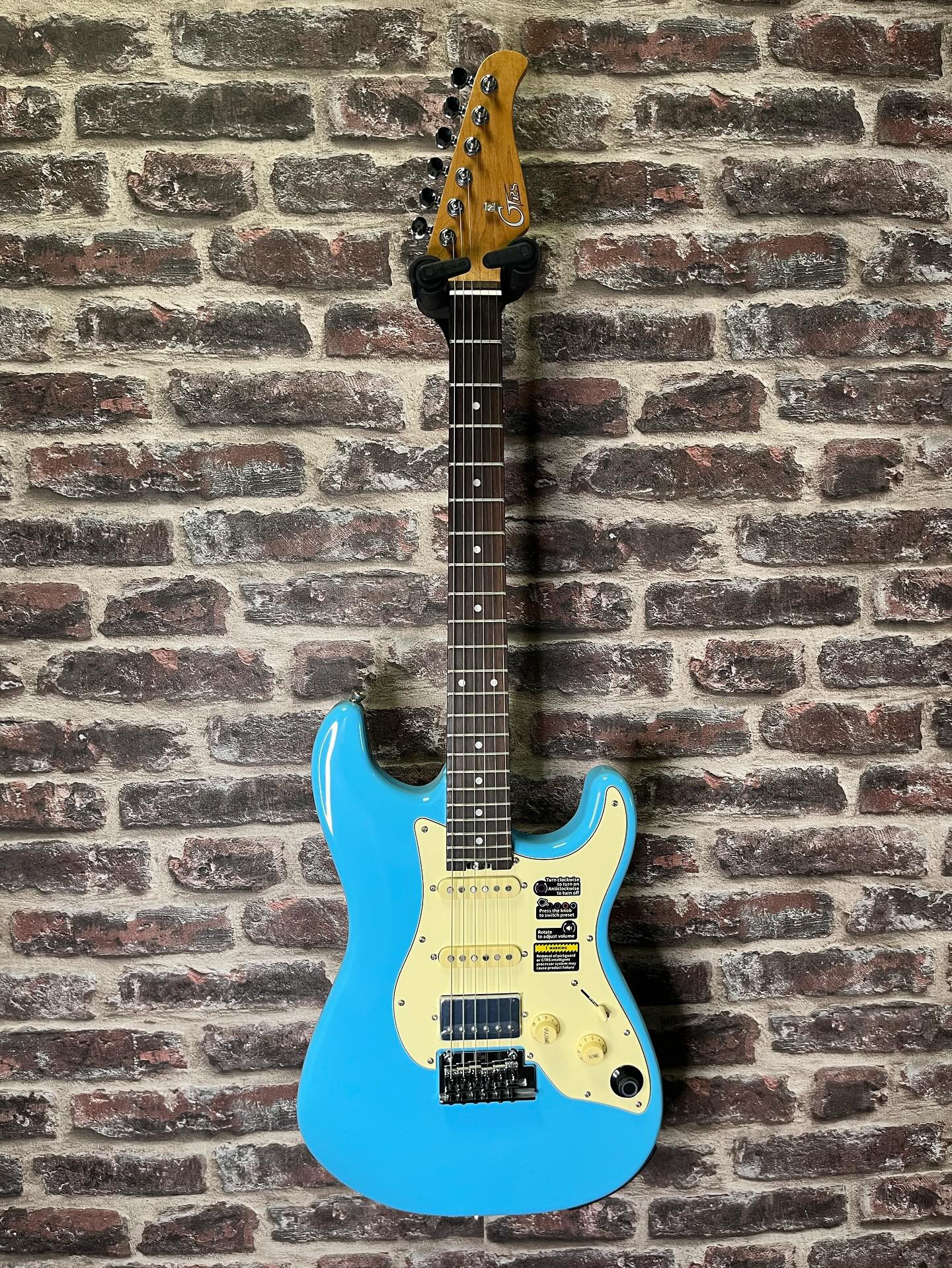Guitare électrique Mooer GTRS‑S800 Bleu