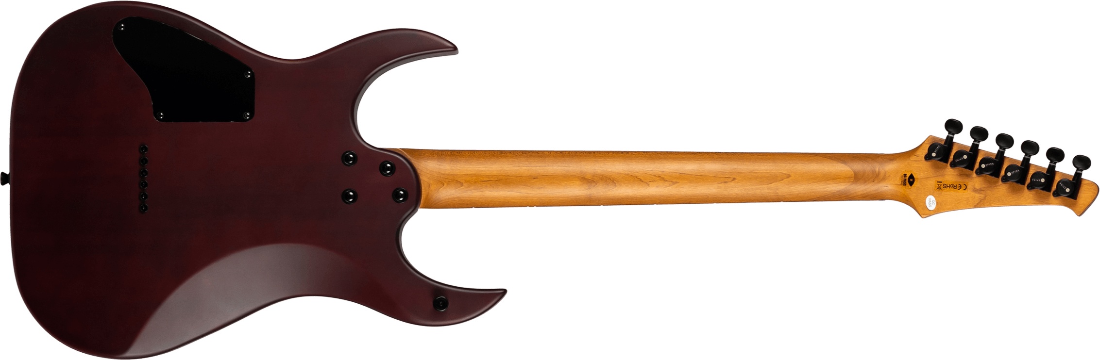 Guitare électrique Spira Guitars S‑400 MWR Satin Wine Red