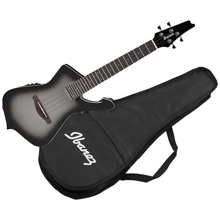 Ibanez UICT100 MGS Ukulélé électrique tenor avec housse