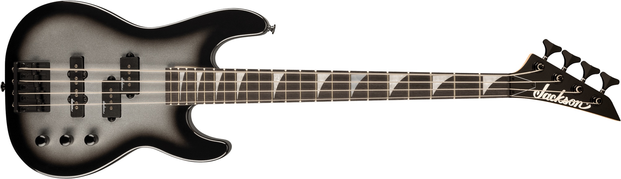 Jackson JS Series Concert Bass Minion JS1X Silverburst