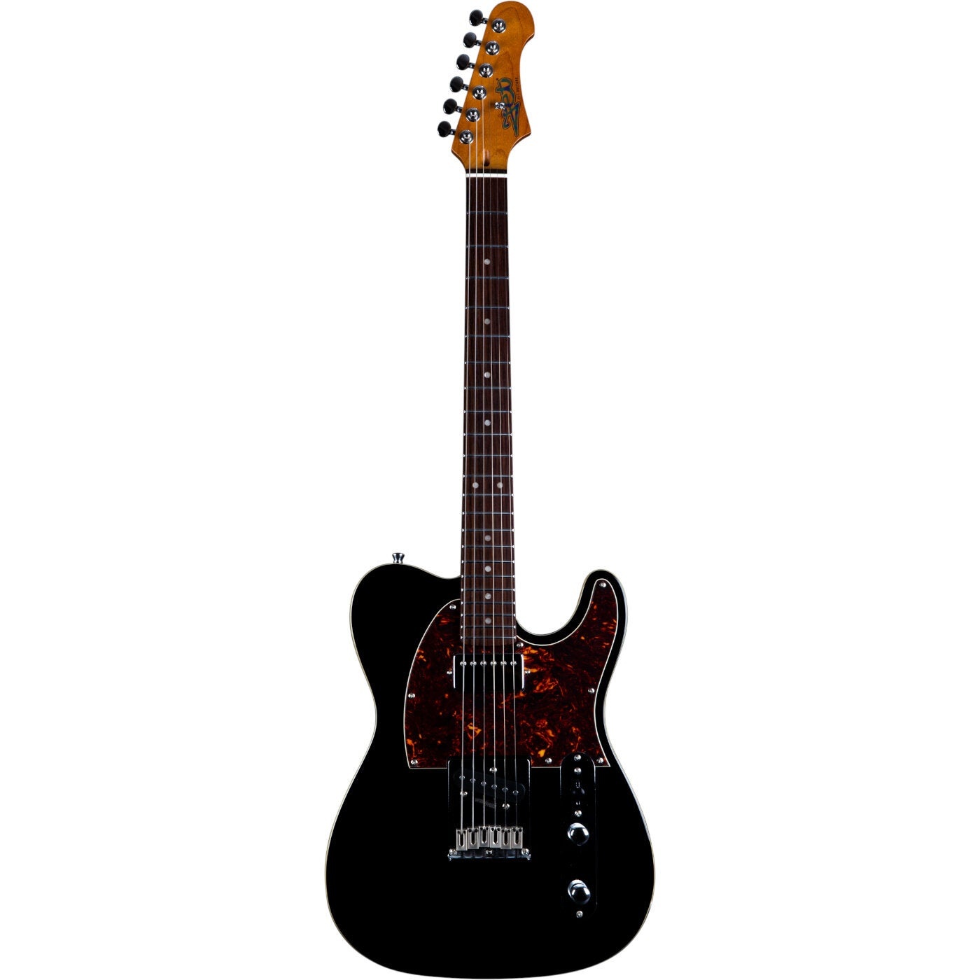 Jet Guitars JT‑350 BKM H Noir métallique