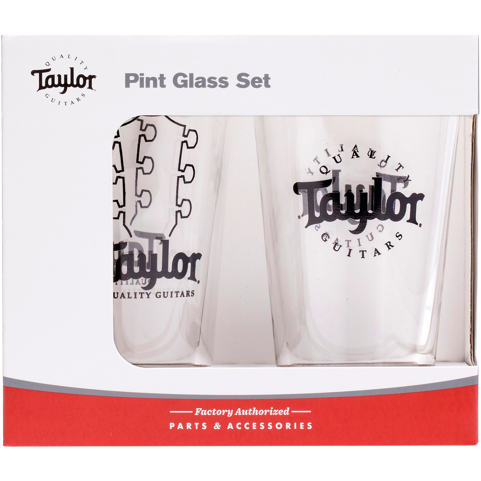Lot de 2 verres à pinte Taylor