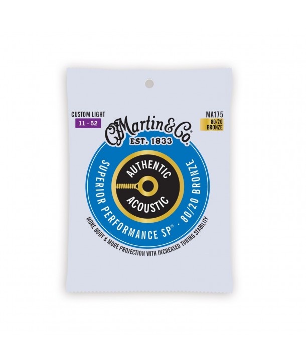 Martin CMA175 SP 80/20 Bronze Custom Light 11‑52