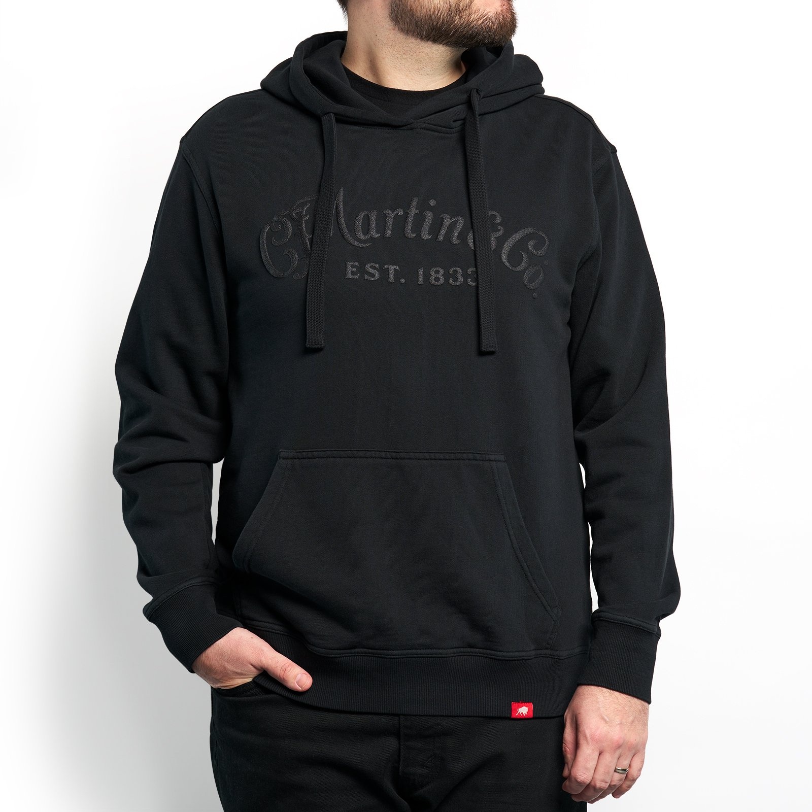 Martin Tone-On-Tone Sweat Shirt Black M