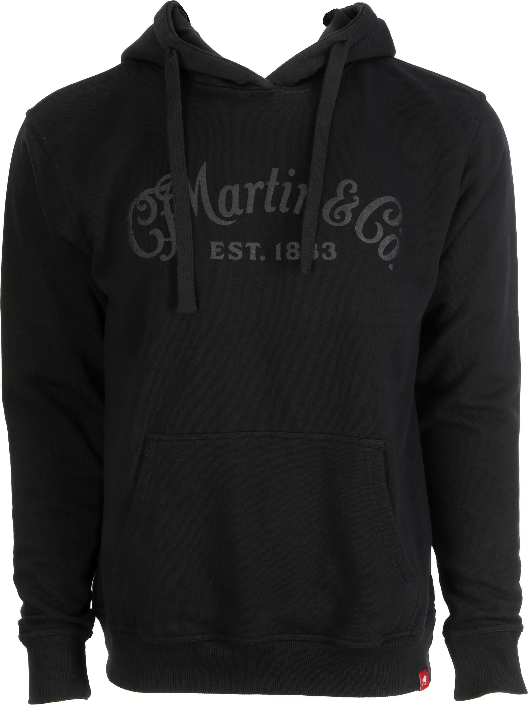 Martin Tone-On-Tone Sweat Shirt Black M