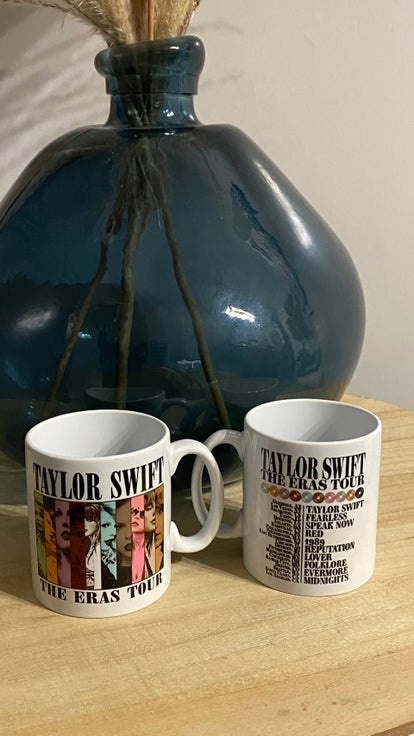 Mug Taylor noir mat avec logo blanc