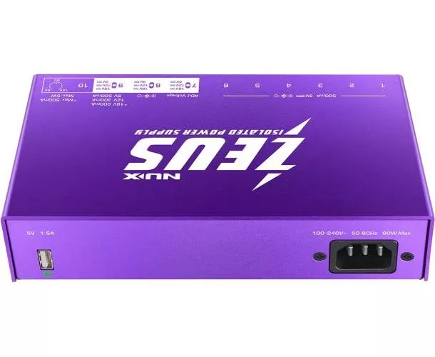 NUX ZEUS Alimentation 10 Sorties