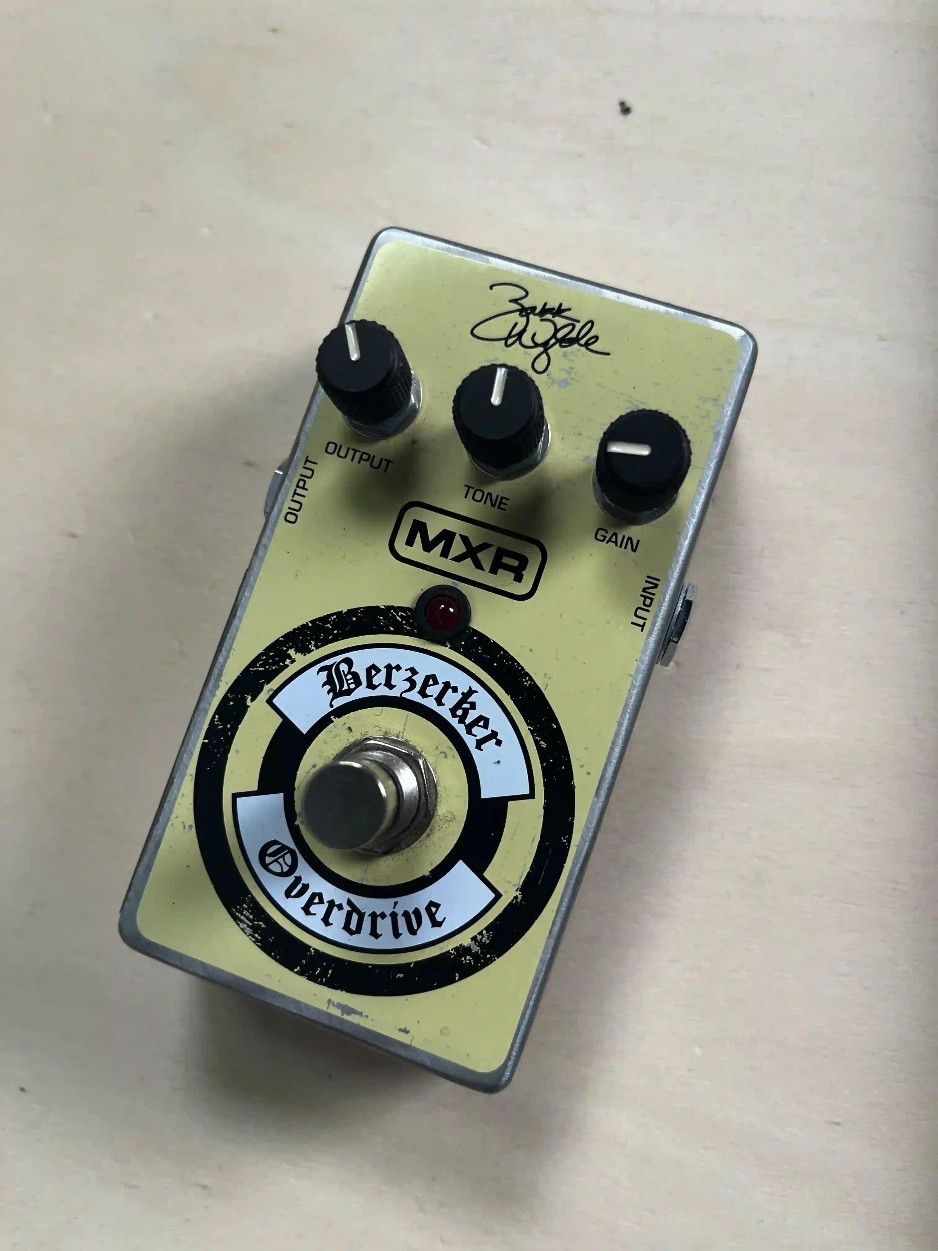 MXR Berserker Overdrive ZW44-B signature Zakk Wylde OCCASION