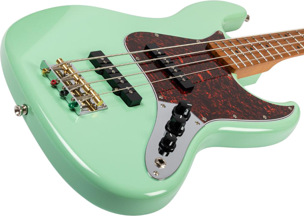 Basse électrique Jet Guitars JJB-300 Sea Foam Green