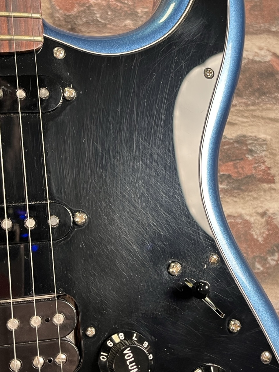Fender Strat AM Pro II Dark Night OCCASION