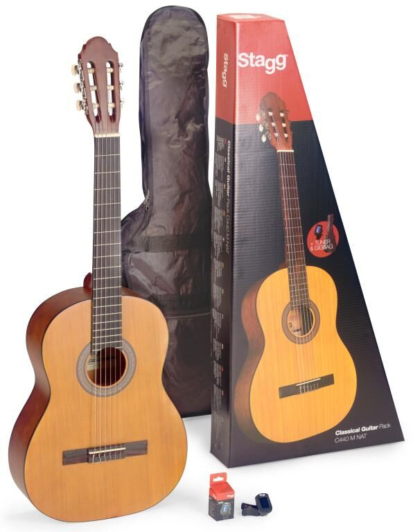 STAGG C440 M NAT Pack guitare classique 4/4  