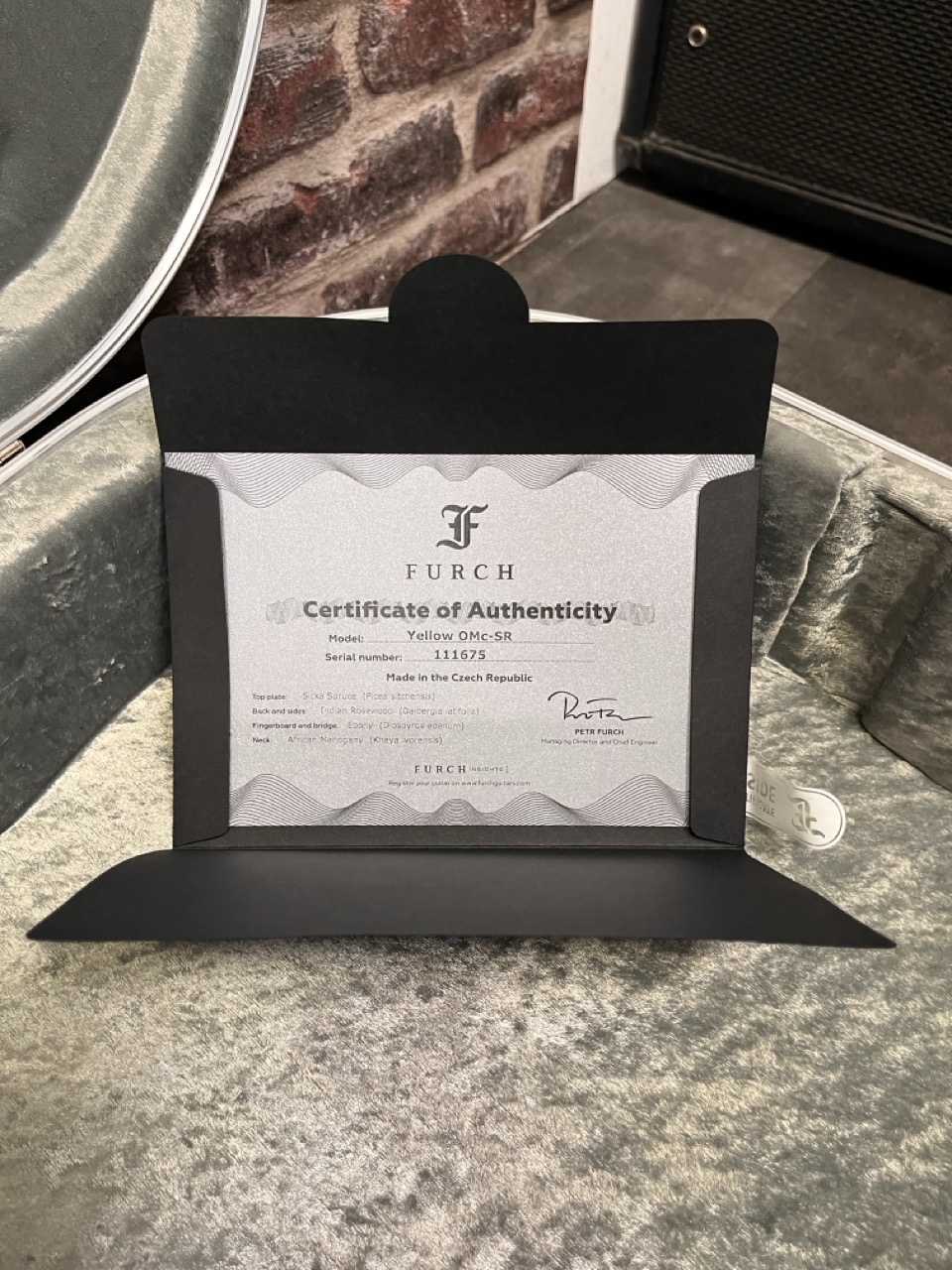 Furch Yellow OMc‑SR LR Baggs EAS‑VTC