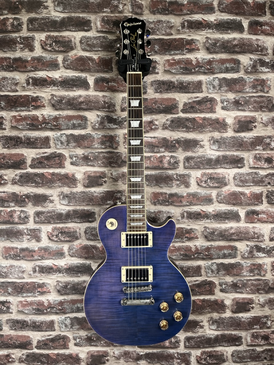 Epiphone Les Paul 1960 Tribute Plus Trans Blue Limited Edition OCCASION