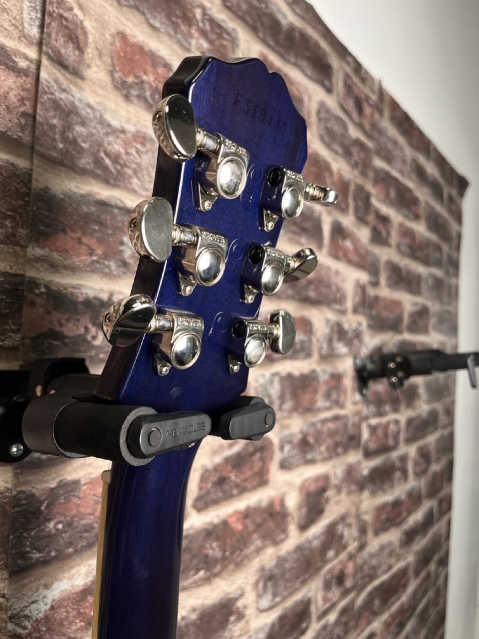 Epiphone Les Paul 1960 Tribute Plus Trans Blue Limited Edition OCCASION