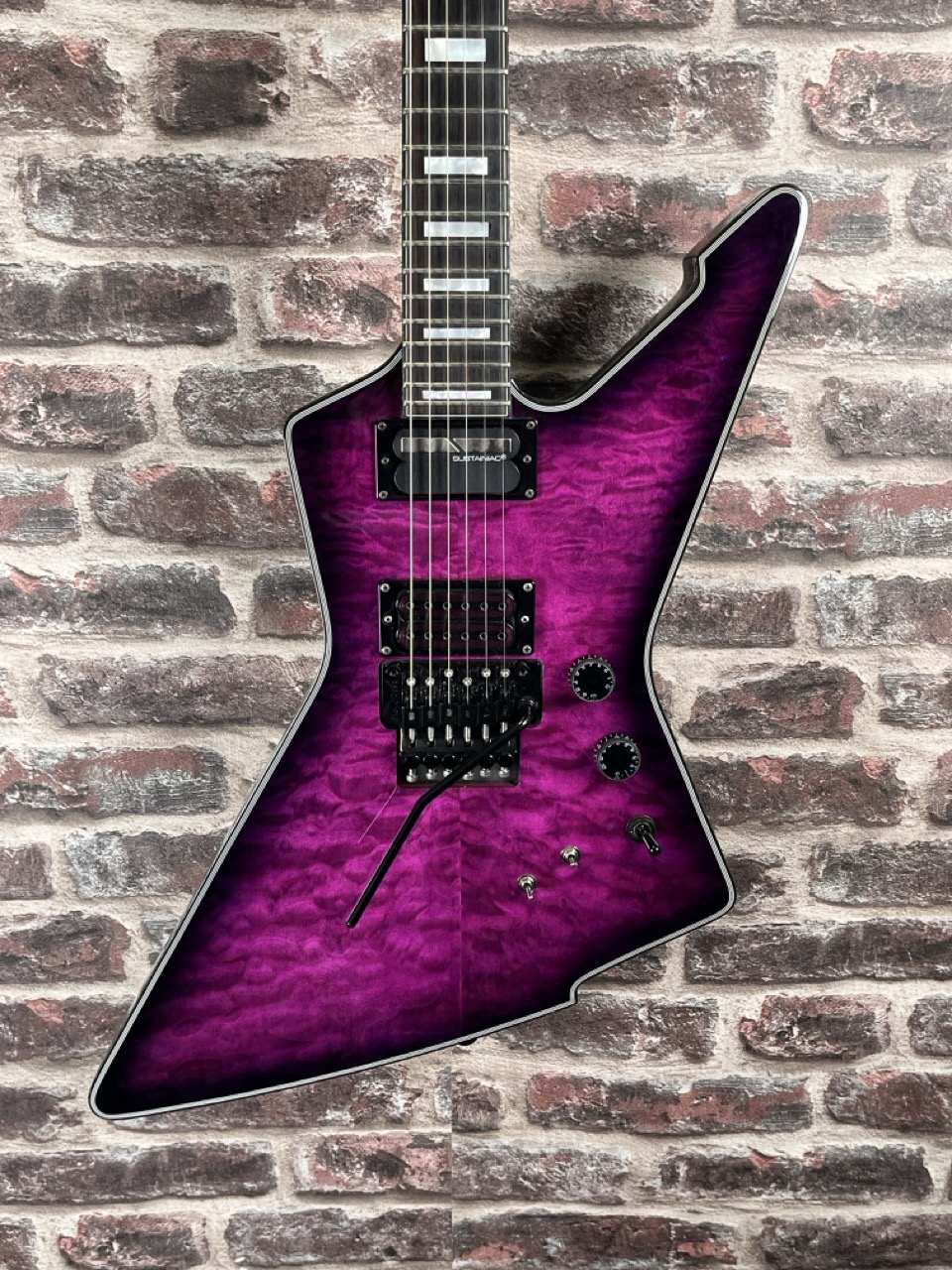 Schecter E‑1 FR Sustainiac Édition Spéciale Trans Purple Burst OCCASION