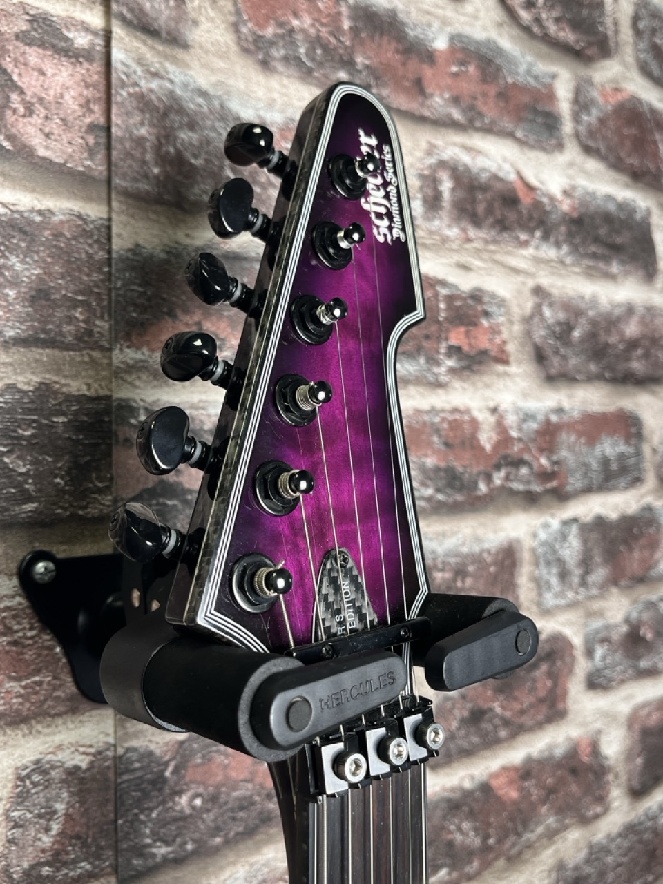 Schecter E‑1 FR Sustainiac Édition Spéciale Trans Purple Burst OCCASION