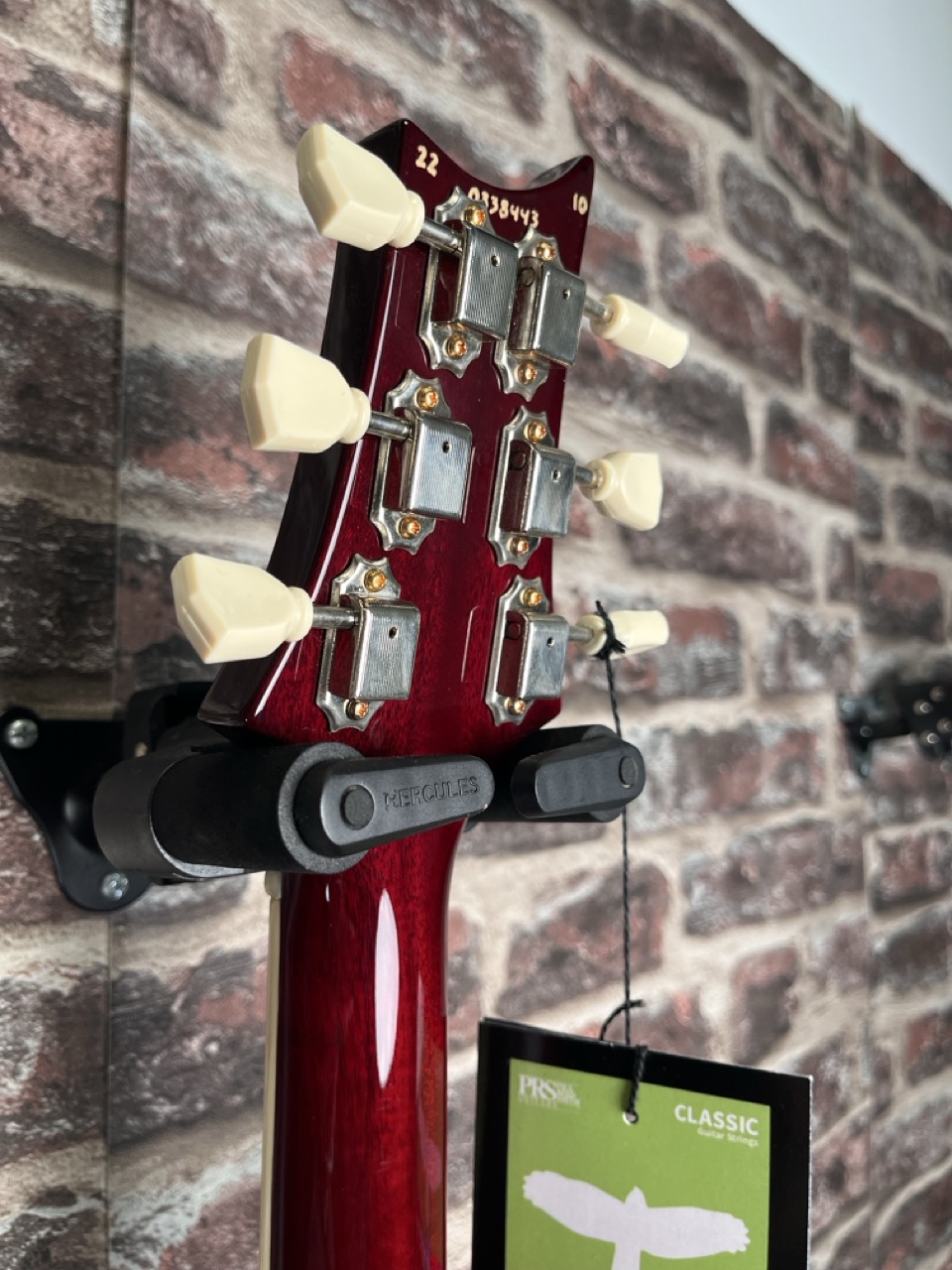 PRS McCarty 594 Hollowbody II 10 Top Purple Iris Wrap Burst Custom Color