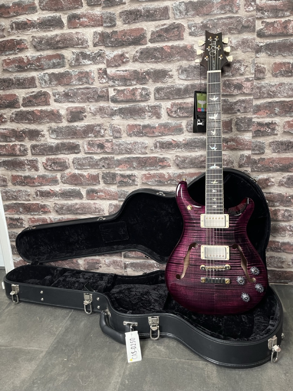 PRS McCarty 594 Hollowbody II 10 Top Purple Iris Wrap Burst Custom Color