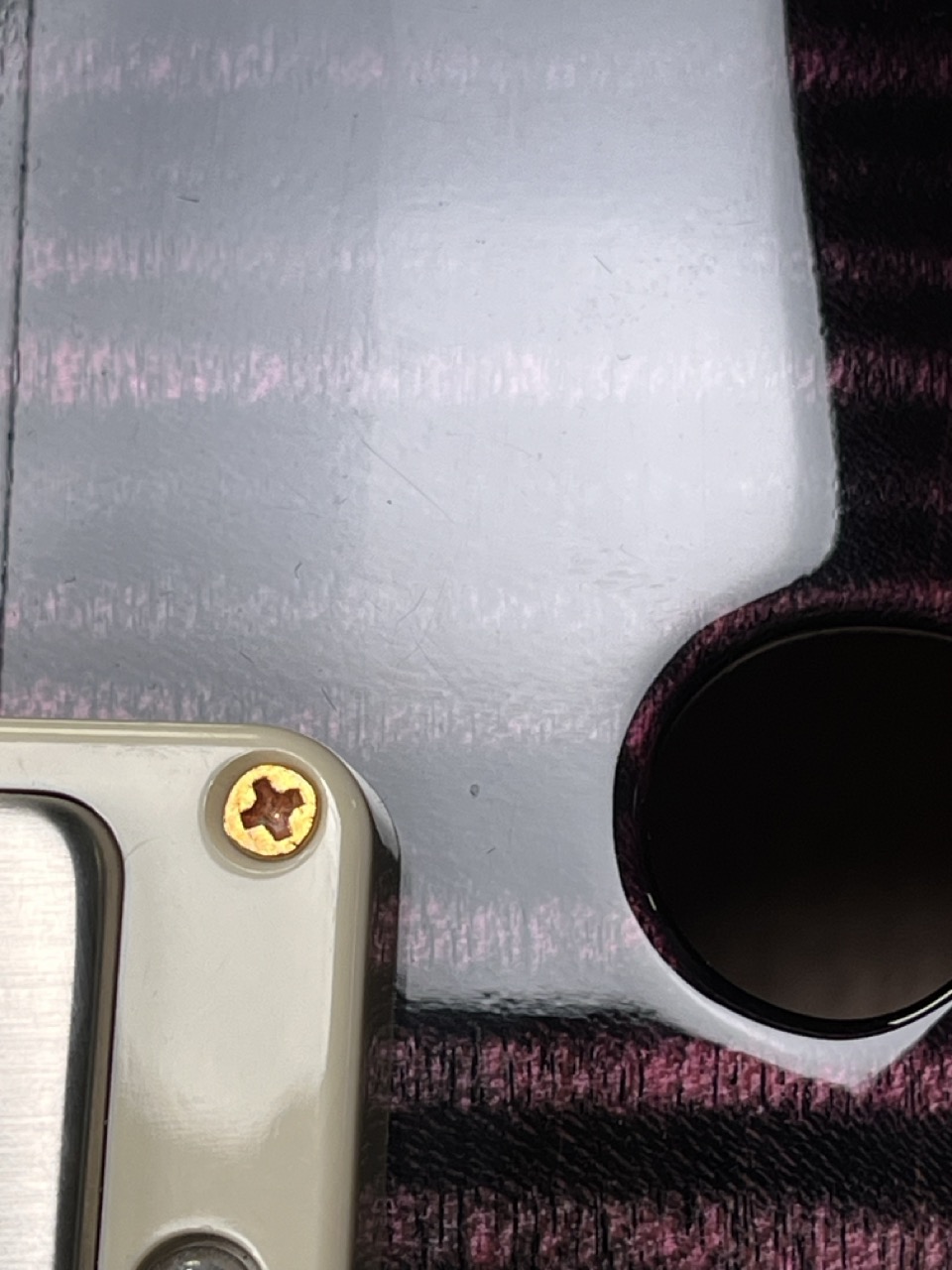 PRS McCarty 594 Hollowbody II 10 Top Purple Iris Wrap Burst Custom Color