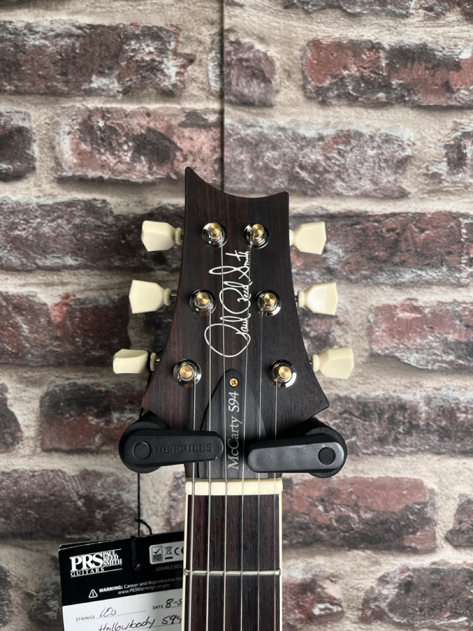 PRS McCarty 594 Hollowbody II 10 Top Purple Iris Wrap Burst Custom Color