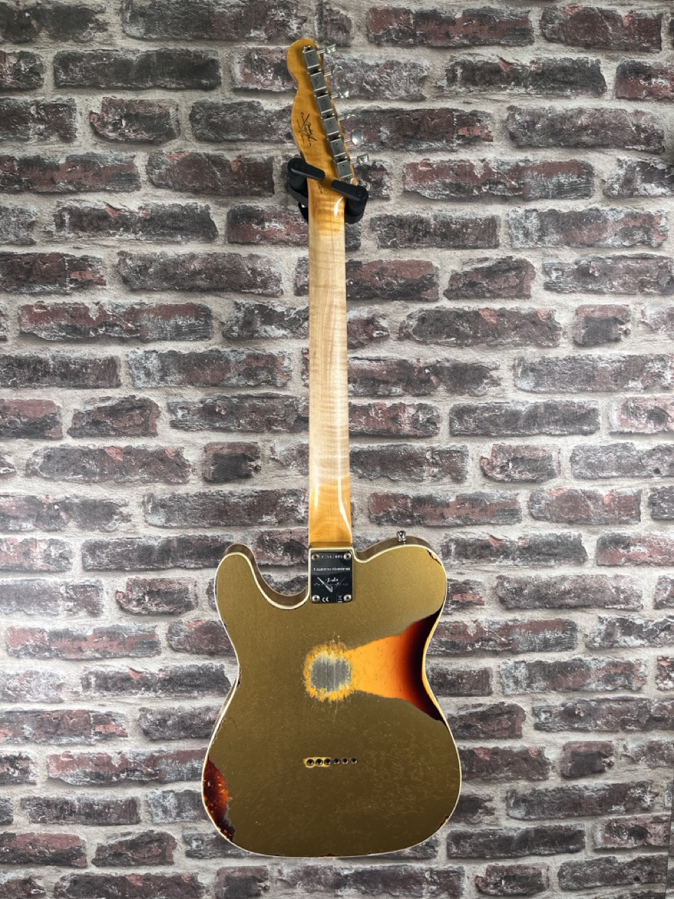 FENDER LTD 60 TELECASTER RELIC AZTEC GOLD PAINTOVER SUNBURST OCCASION