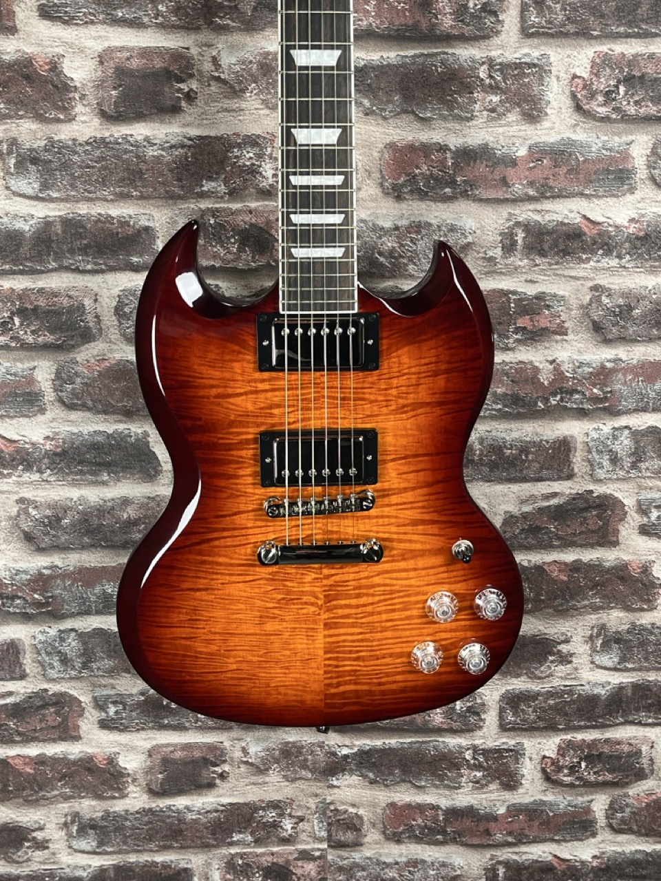Epiphone SG Modern Figured Mojave Burst Stock B