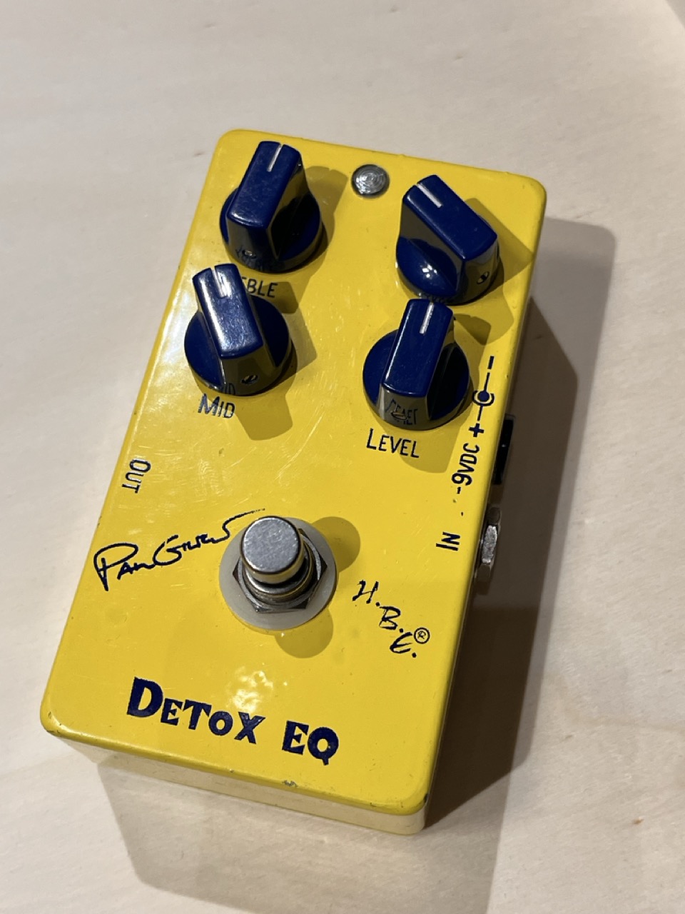 H.B.E. Detox EQ Signature Paul Gilbert OCCASION