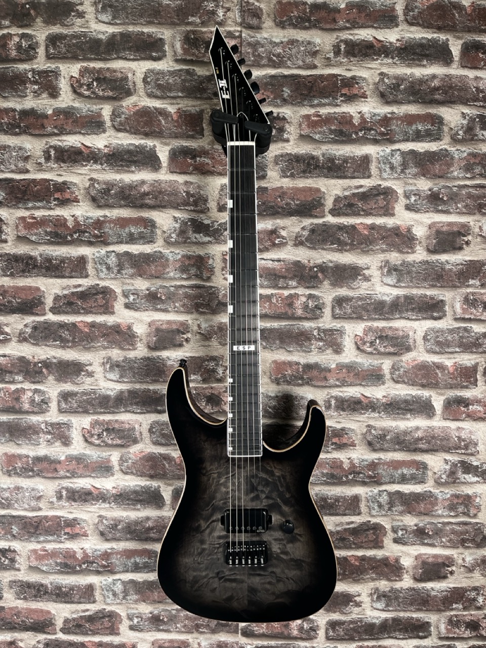 ESP E‑II M-I See Thru Black Sunburst