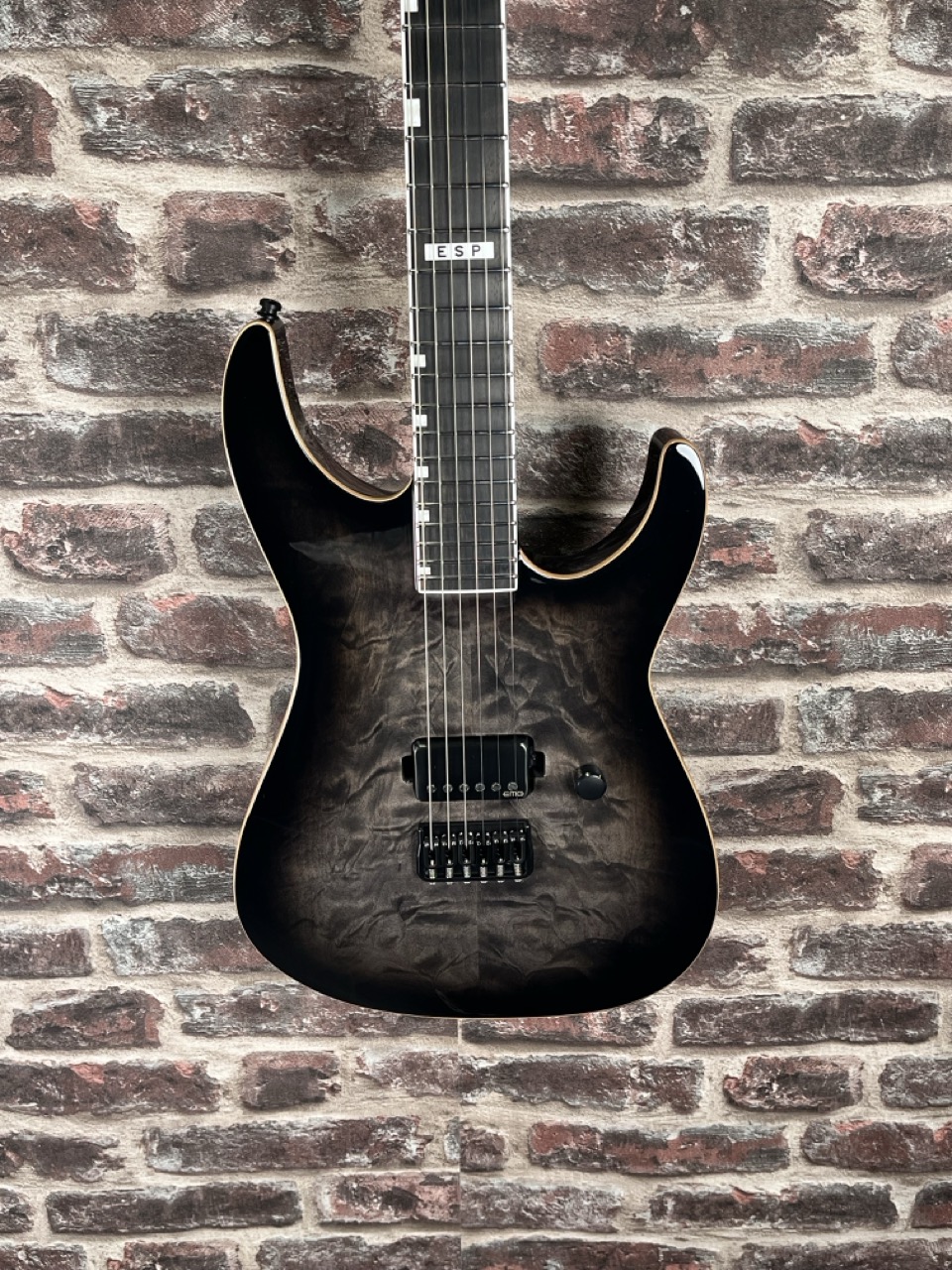 ESP E‑II M-I See Thru Black Sunburst