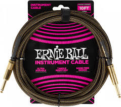 Câble instrument Ernie Ball Jack/Jack 3 m « Pay Dirt »