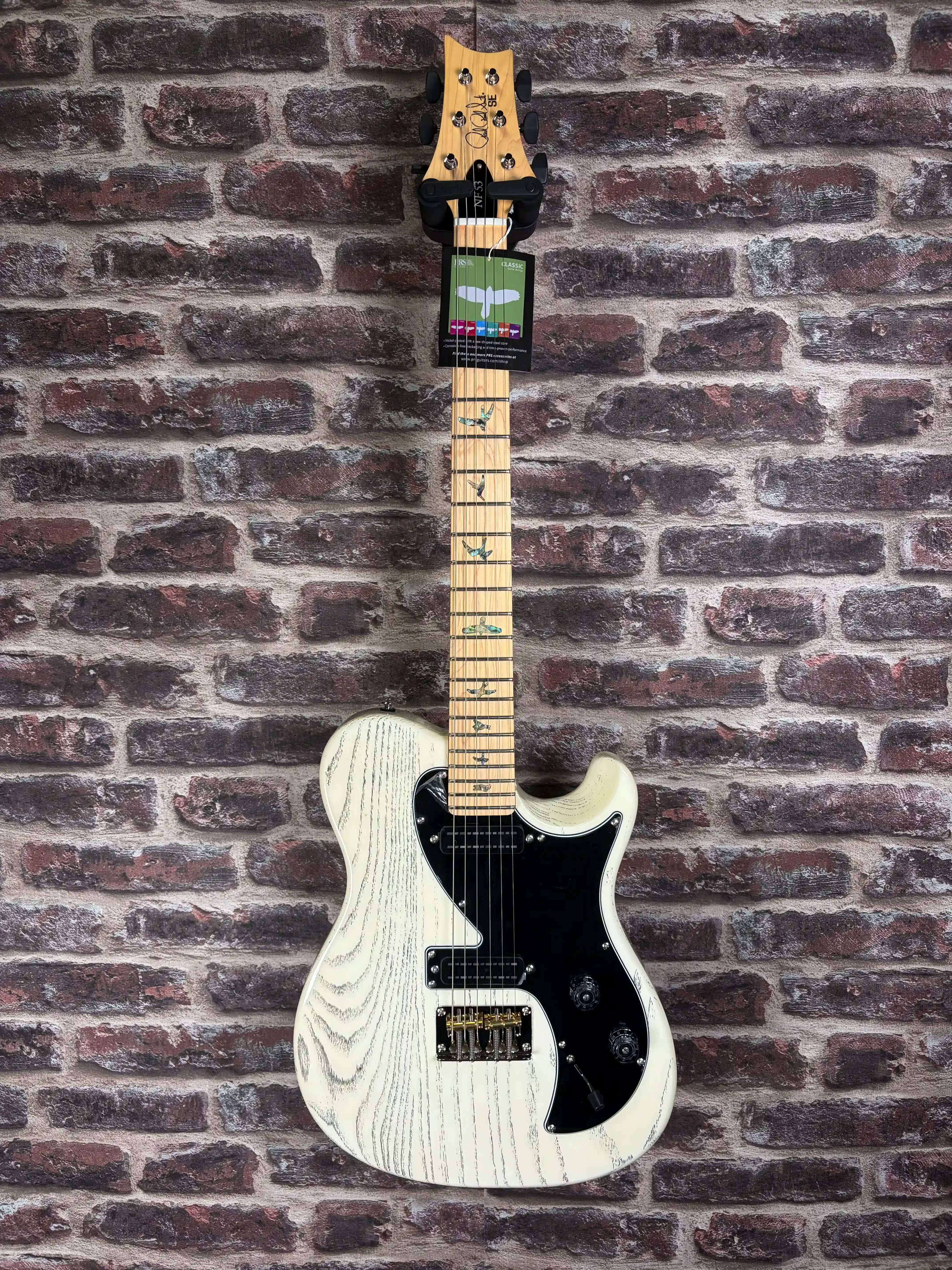 PRS SE NF 53 White Doghair