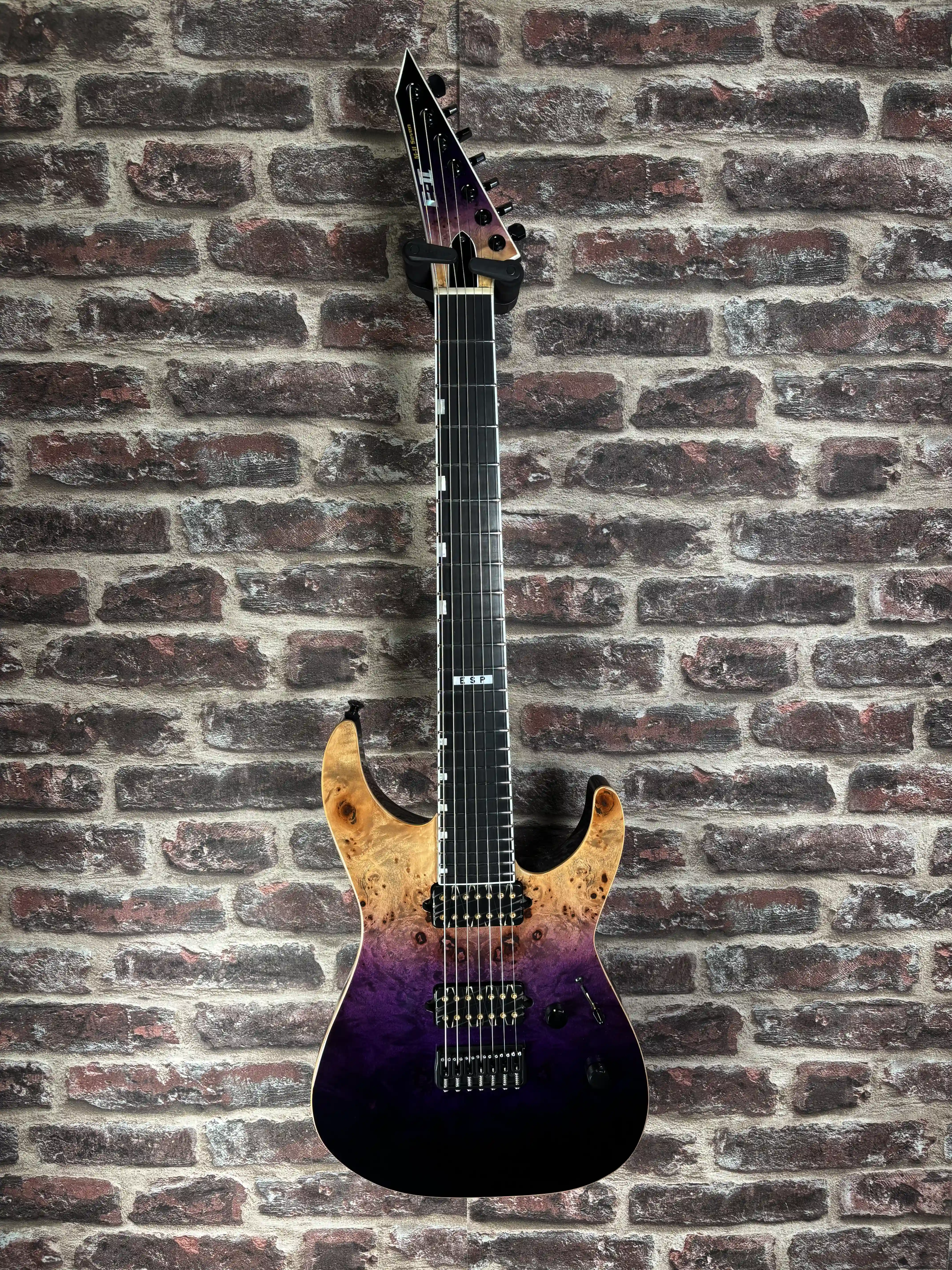 ESP E‑II M‑II‑7 NT Purple Natural Fade OCCASION