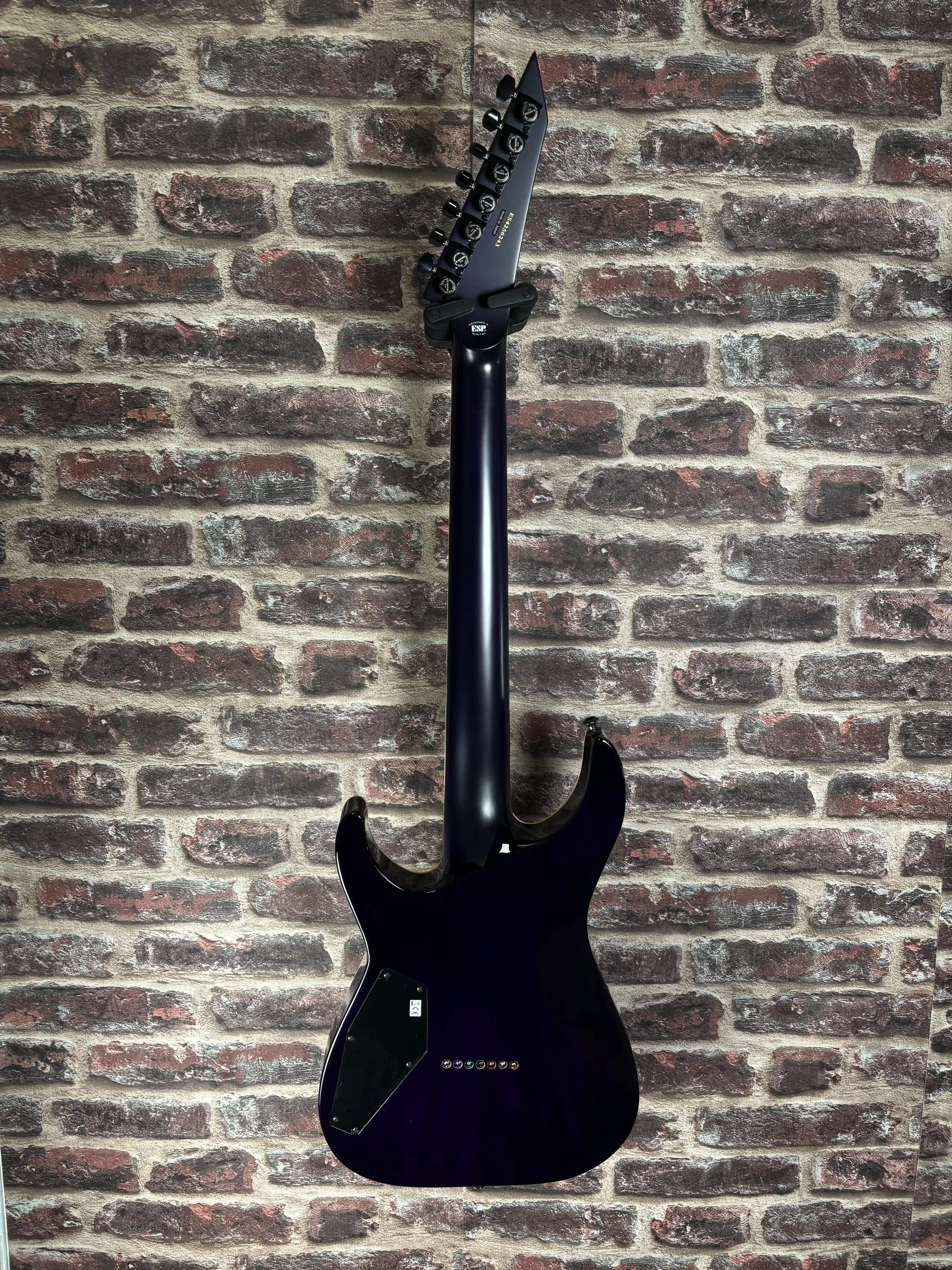 ESP E‑II M‑II‑7 NT Purple Natural Fade OCCASION