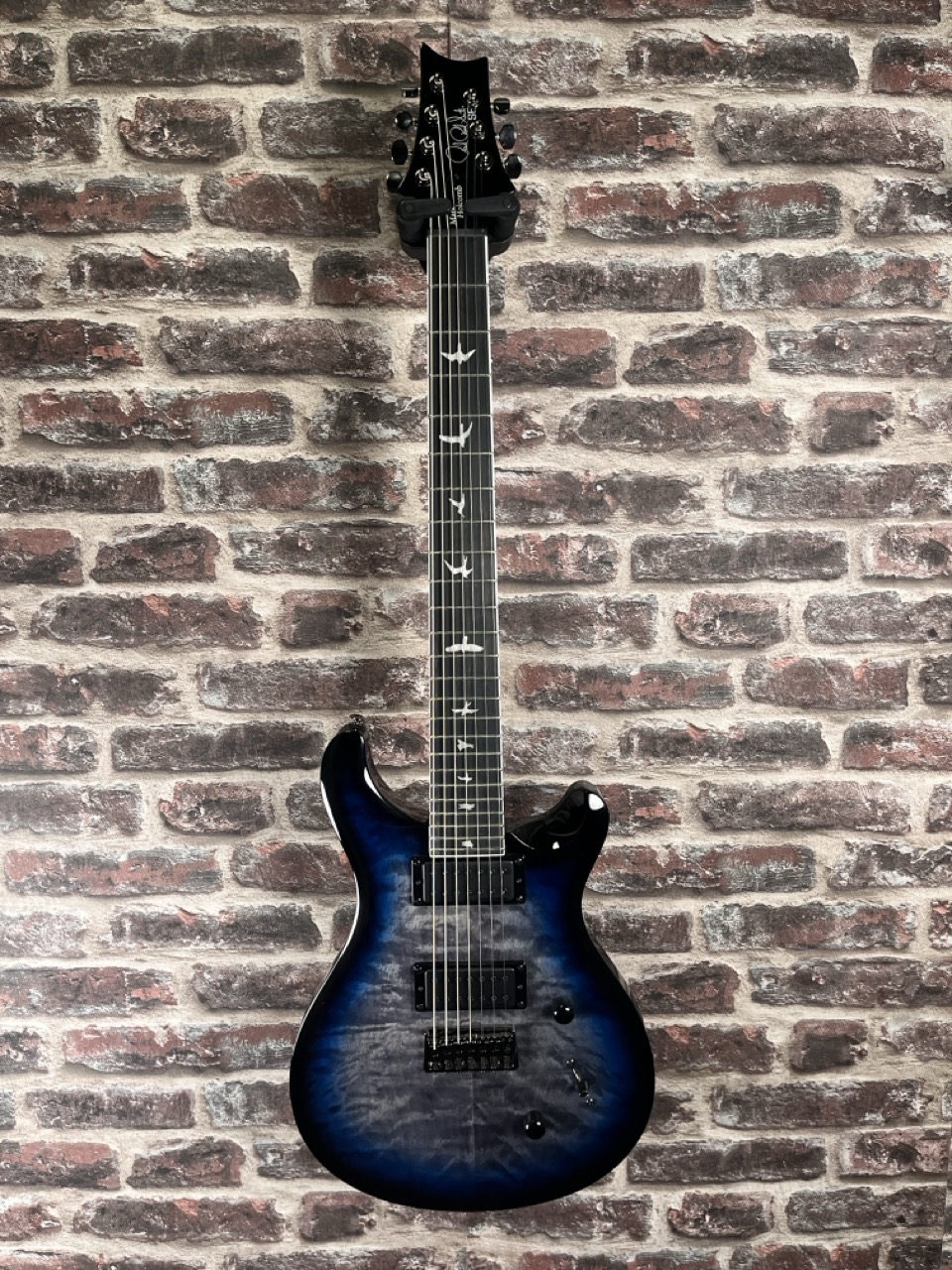 PRS SE Mark Holcomb SVN 7-cordes – Holcomb Blue Burst