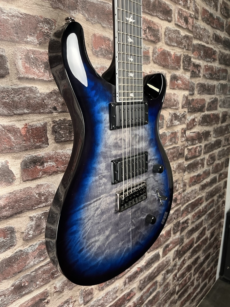 PRS SE Mark Holcomb SVN 7-cordes – Holcomb Blue Burst