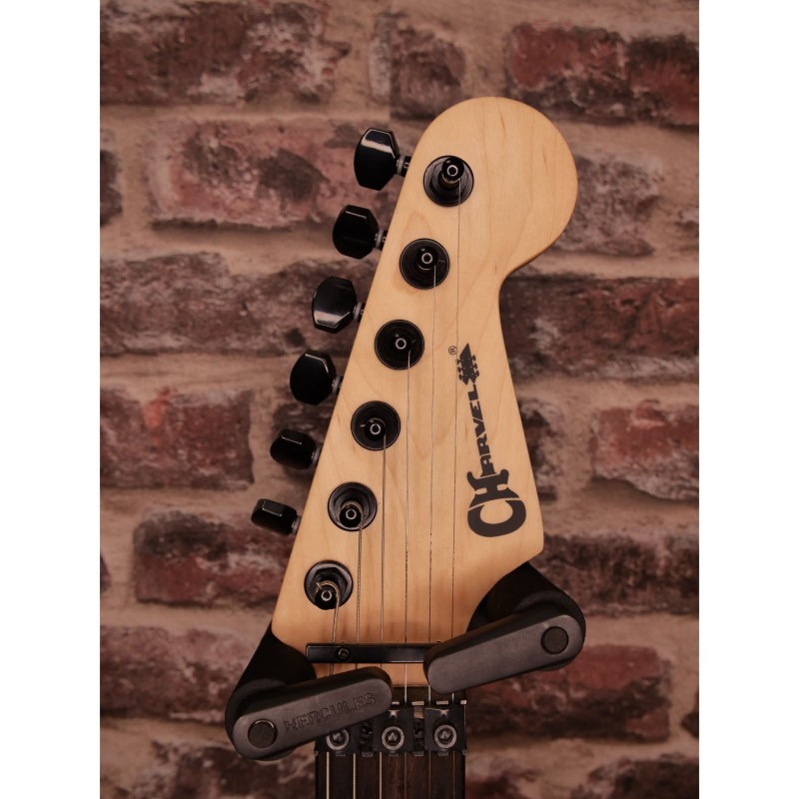 Charvel Pro‑Mod San Dimas Style 1 HH FR E Ash (Neon Pink Ash)