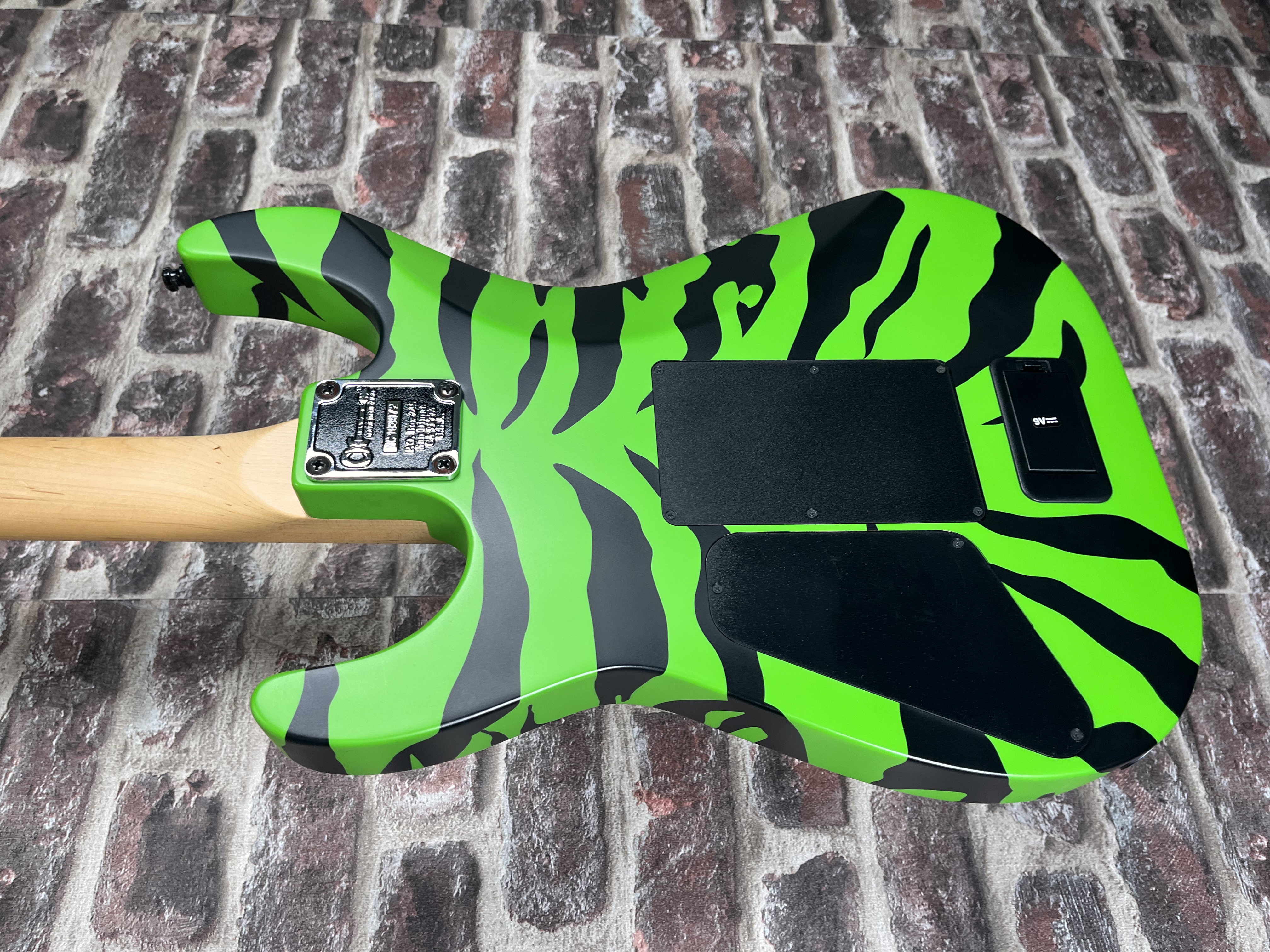 Charvel Satchel Signature Pro‑Mod DK Slime Green Bengal OCCASION