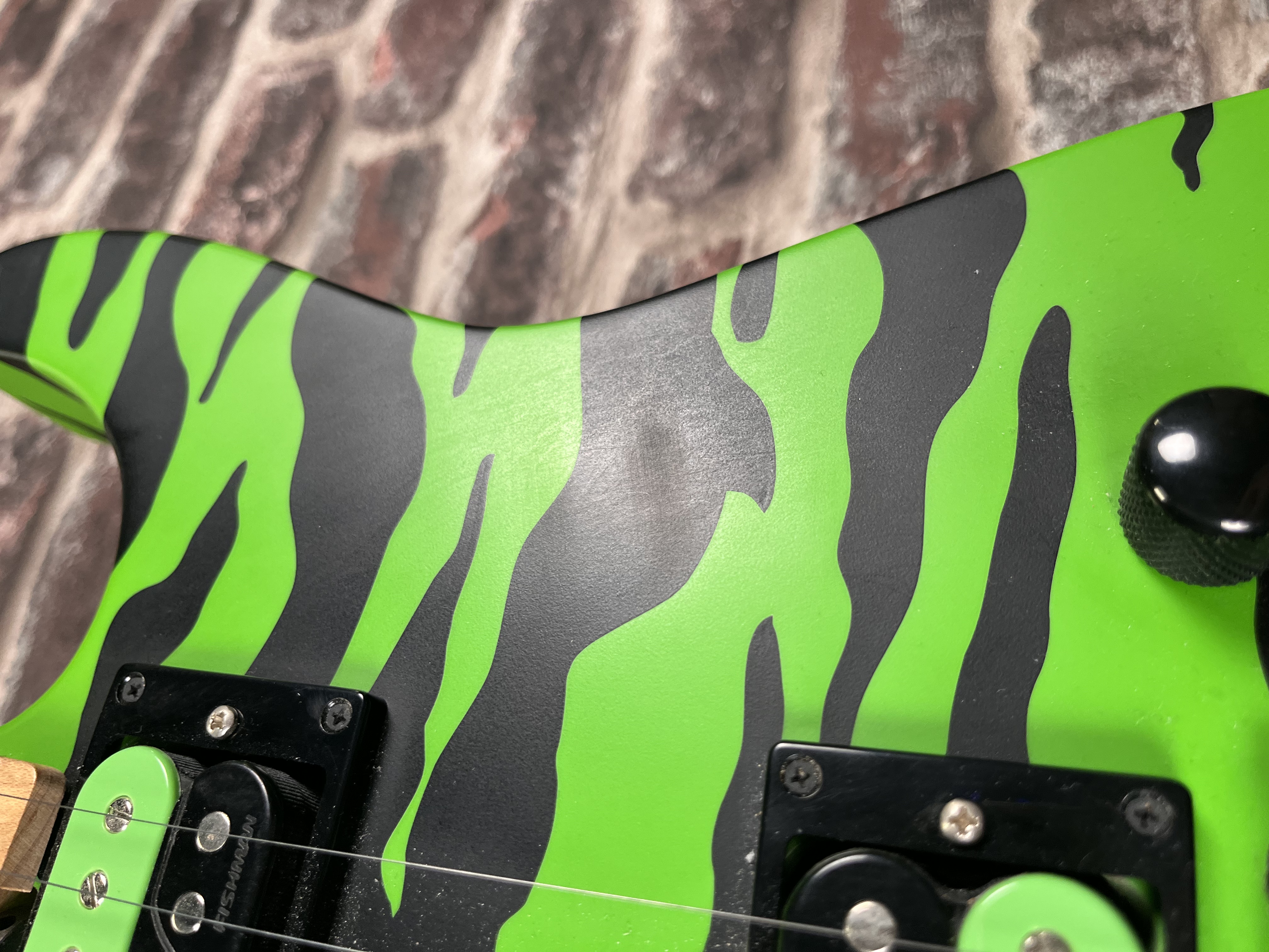 Charvel Satchel Signature Pro‑Mod DK Slime Green Bengal OCCASION