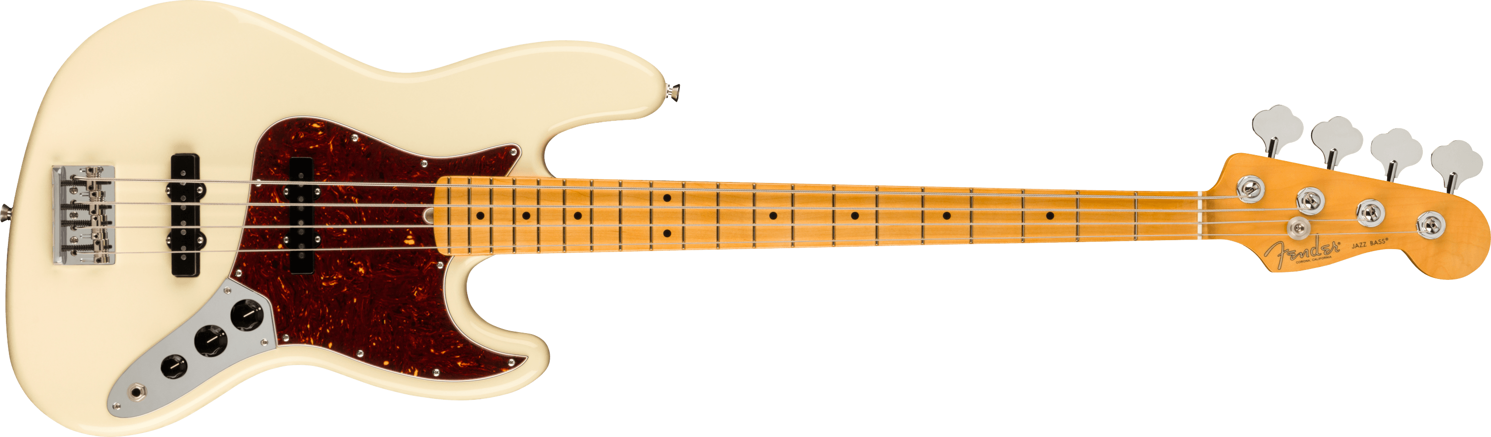 Fender American Professional II Jazz Bass – finition Olympic White MN