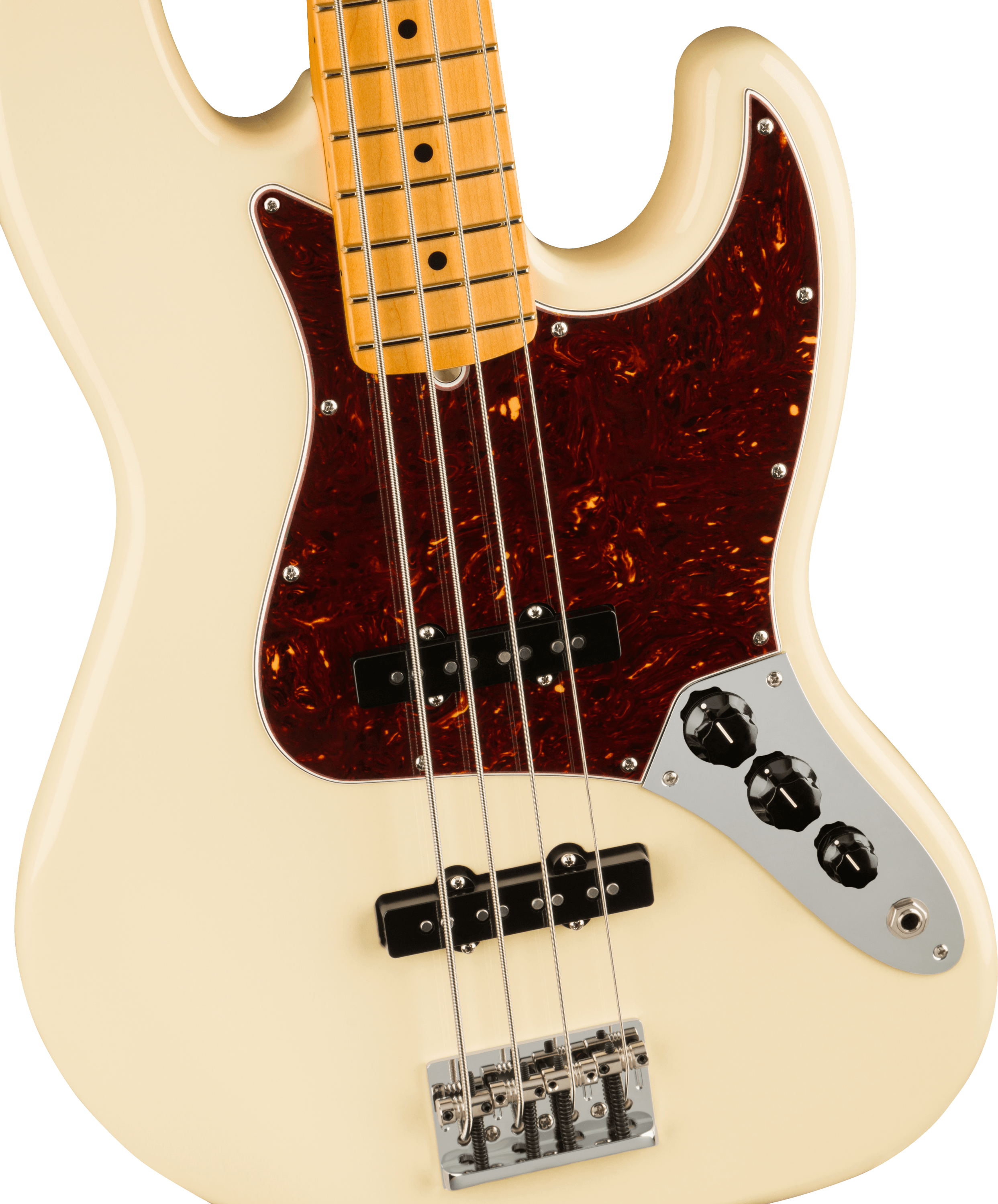 Fender American Professional II Jazz Bass – finition Olympic White MN