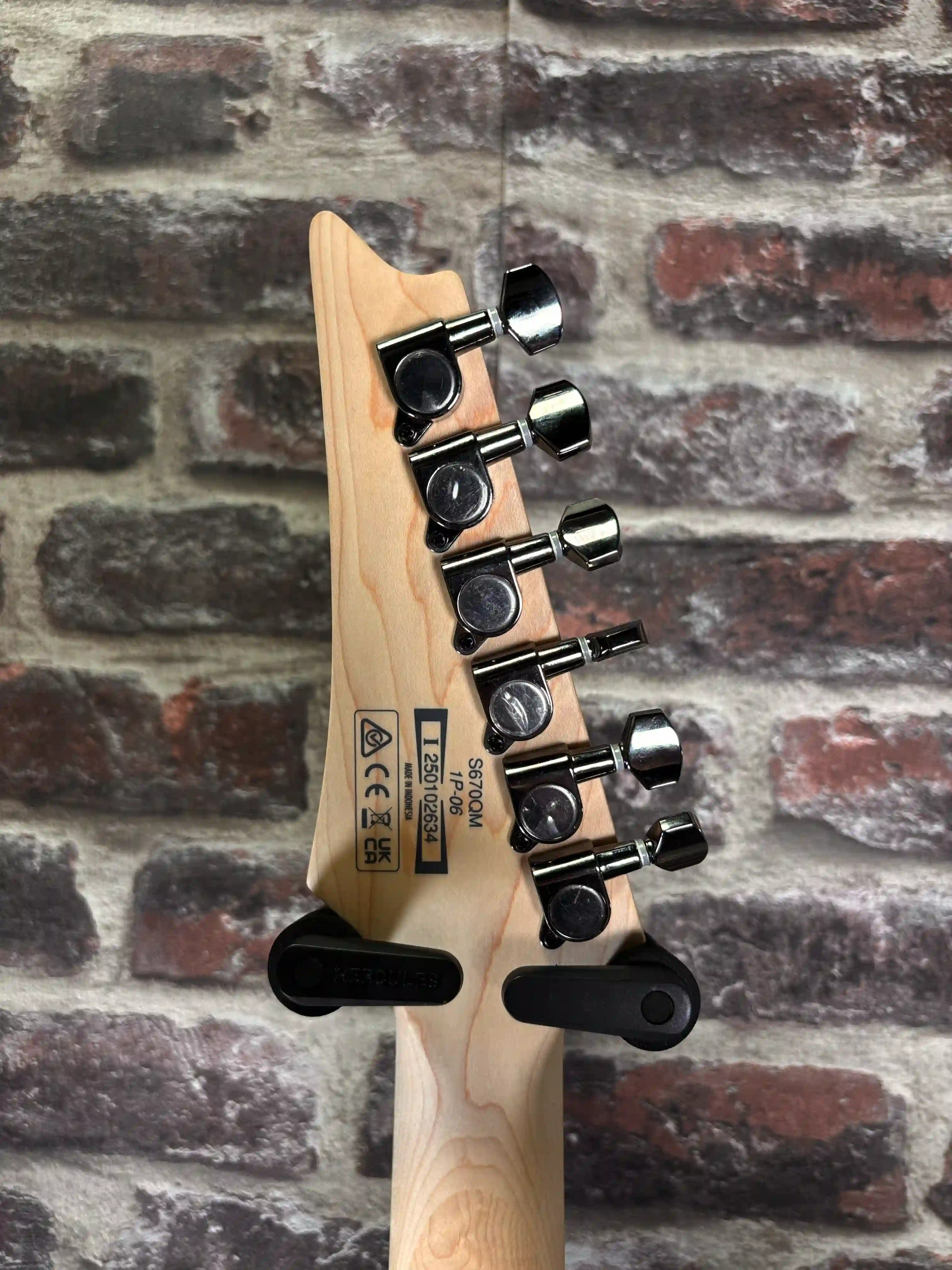 Ibanez S670QM Dragon Eye Burst OCCASION