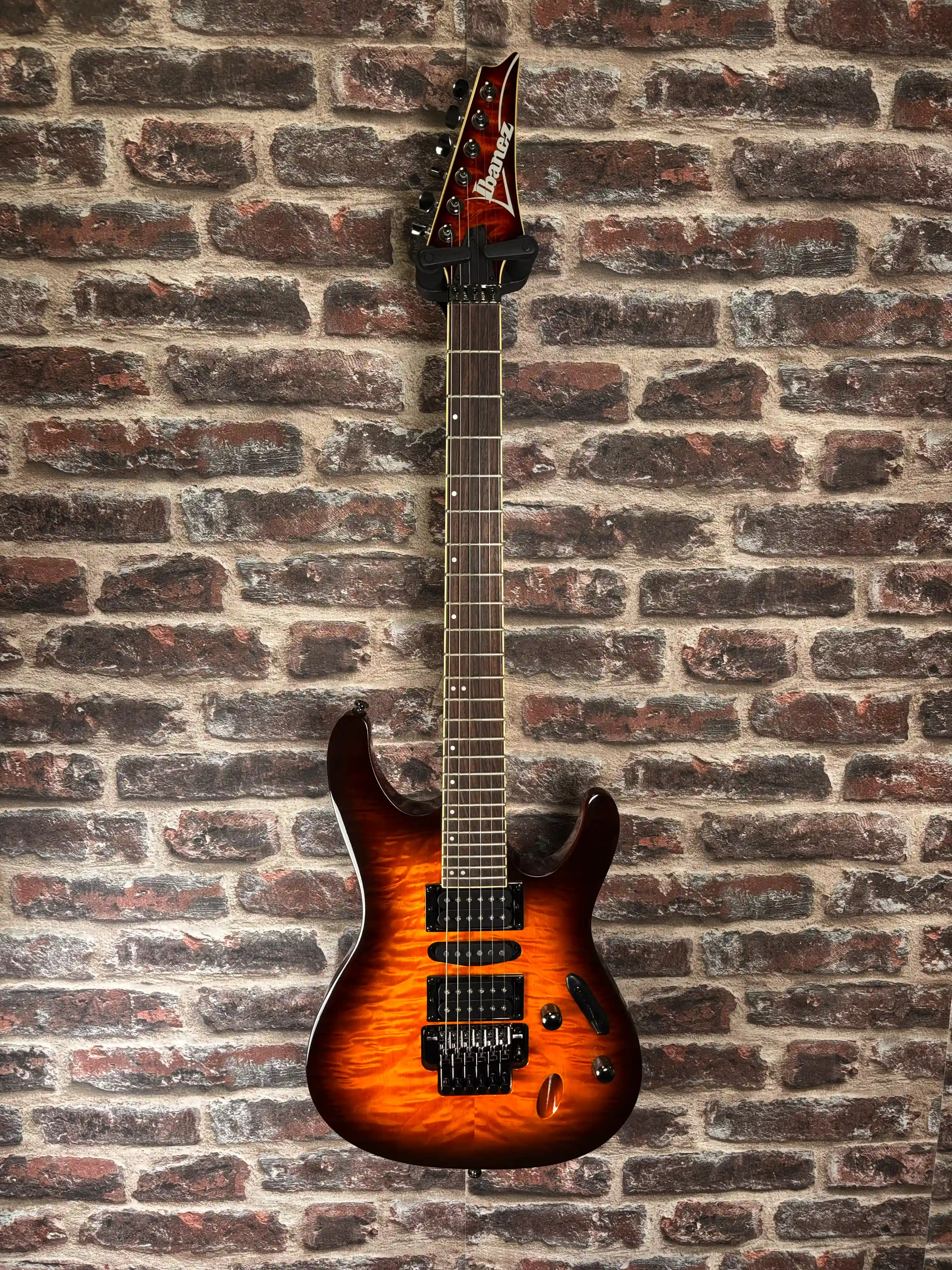 Ibanez S670QM Dragon Eye Burst OCCASION
